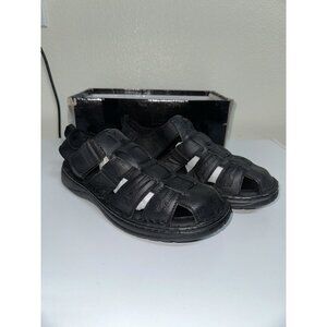 Also Bellini Men’s Black Sandal Shoes Size 10 NEW